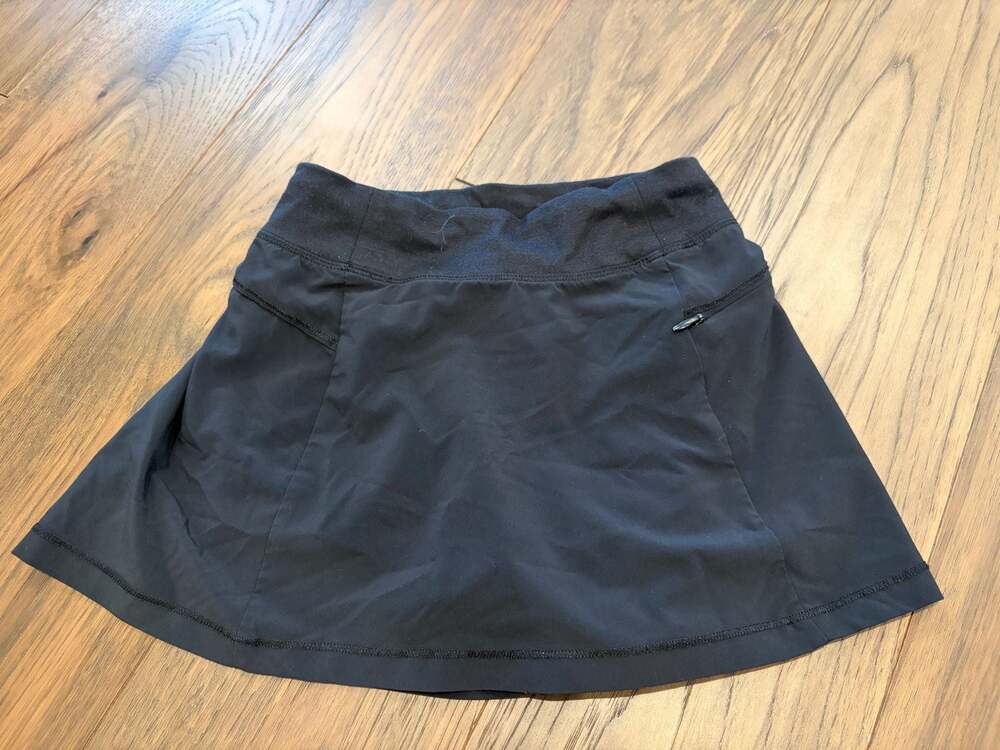 All in Motion Girls Woven Performance Skort Black Size S 6/6X